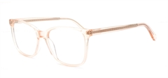 Picture of iLookGlasses DNA 9197 CRYSTAL PEACH - PLASTIC,RECTANGLE,FULL-RIM,fashion,office,everyday - prescription eyeglasses online USA